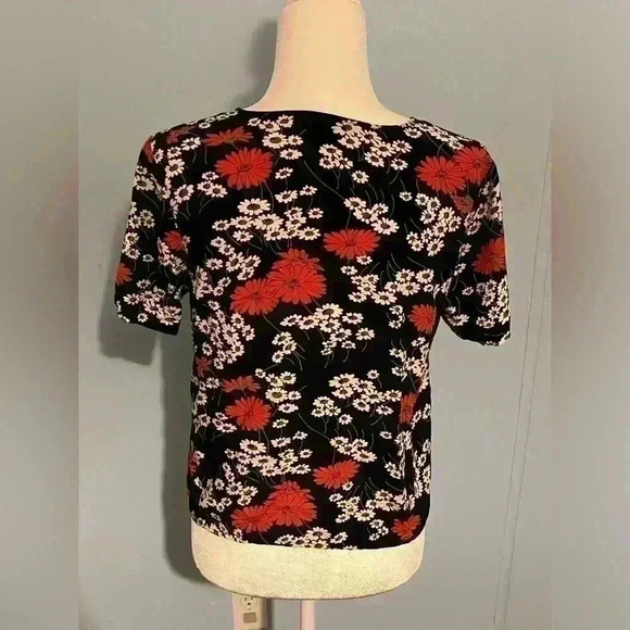 Madewell Ladies Tie-Front Hillside Daisies Top Size Small - Picture 2 of 11